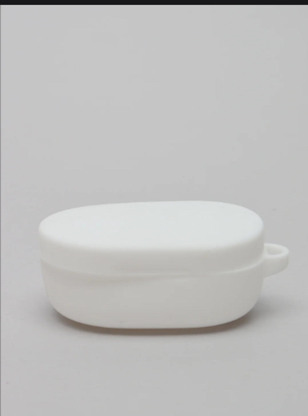 Силиконовый чехол для Xiaomi Redmi AirDots/AirDots 2/AirDots S (Белый)