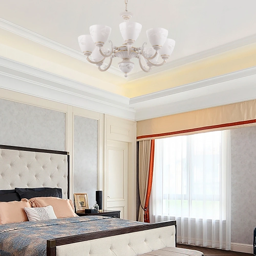 Подвесная люстра Arte Milano AM343659 343659/8 WT+G