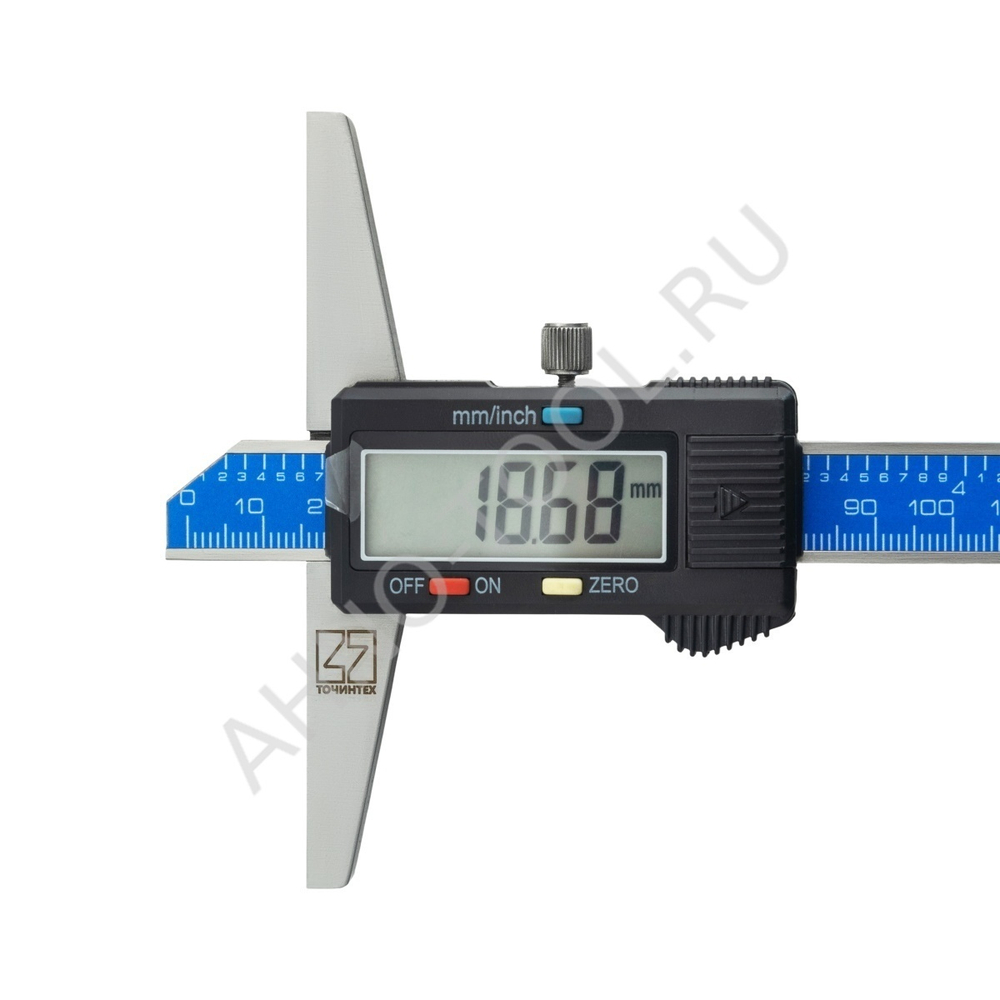 Штангенглубиномер ШГЦ-300-0.01 ГОСРЕЕСТР 91591-24 ТОЧИНТЕХ