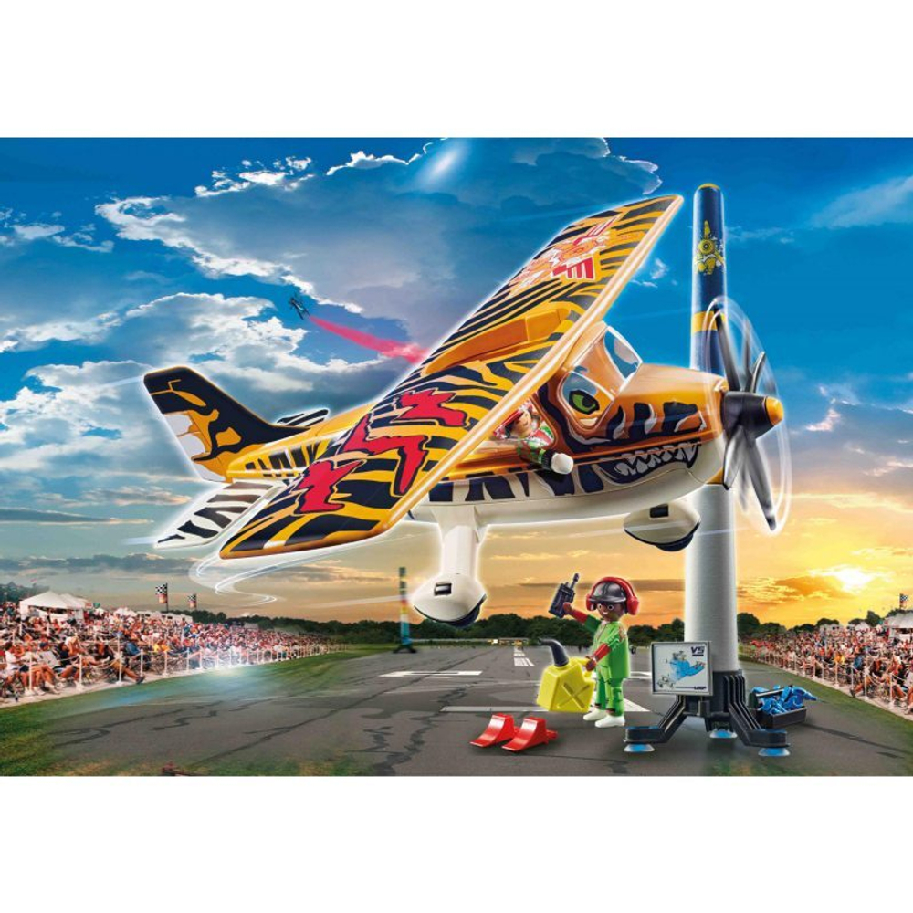 Playmobil - Воздушное каскадерское шоу: Винтовой самолет &quot;Тигр&quot; 70902
