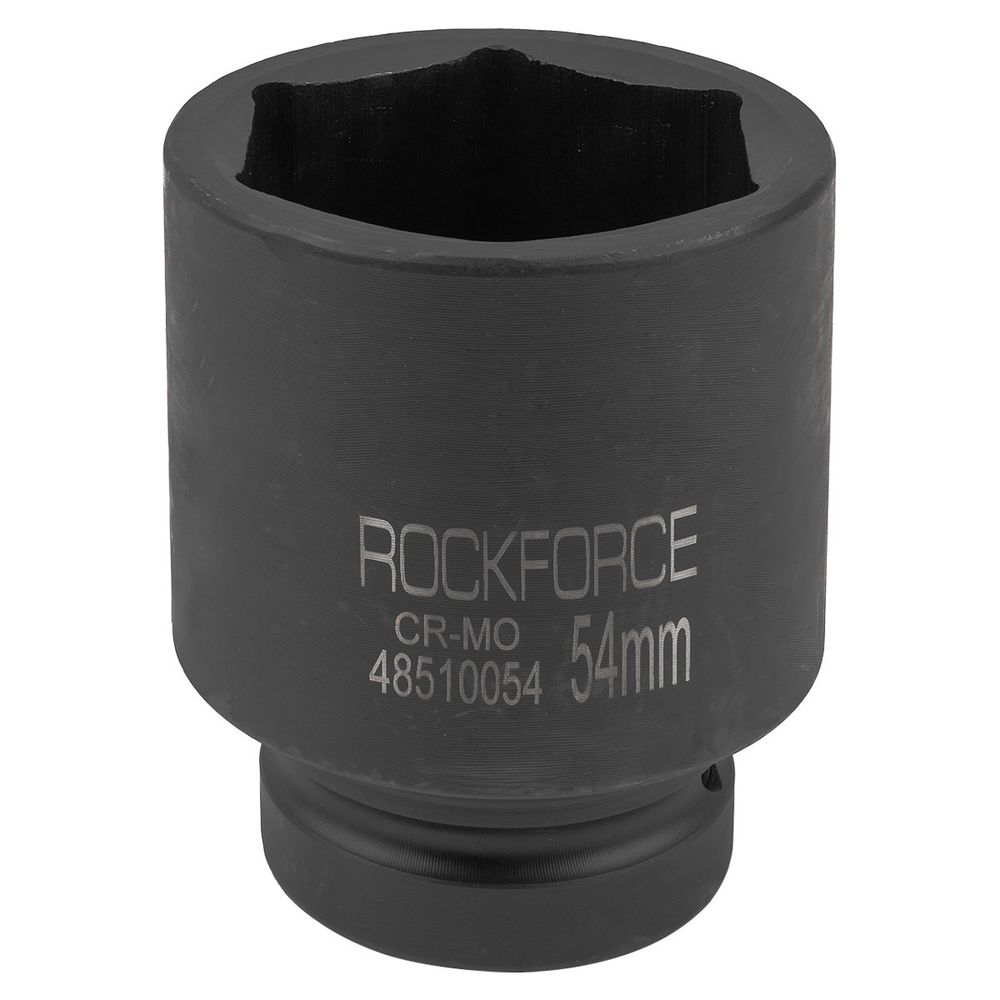 Головка ударная глубокая 1&#39;&#39;, 54мм (6гр.) RockForce RF-48510054