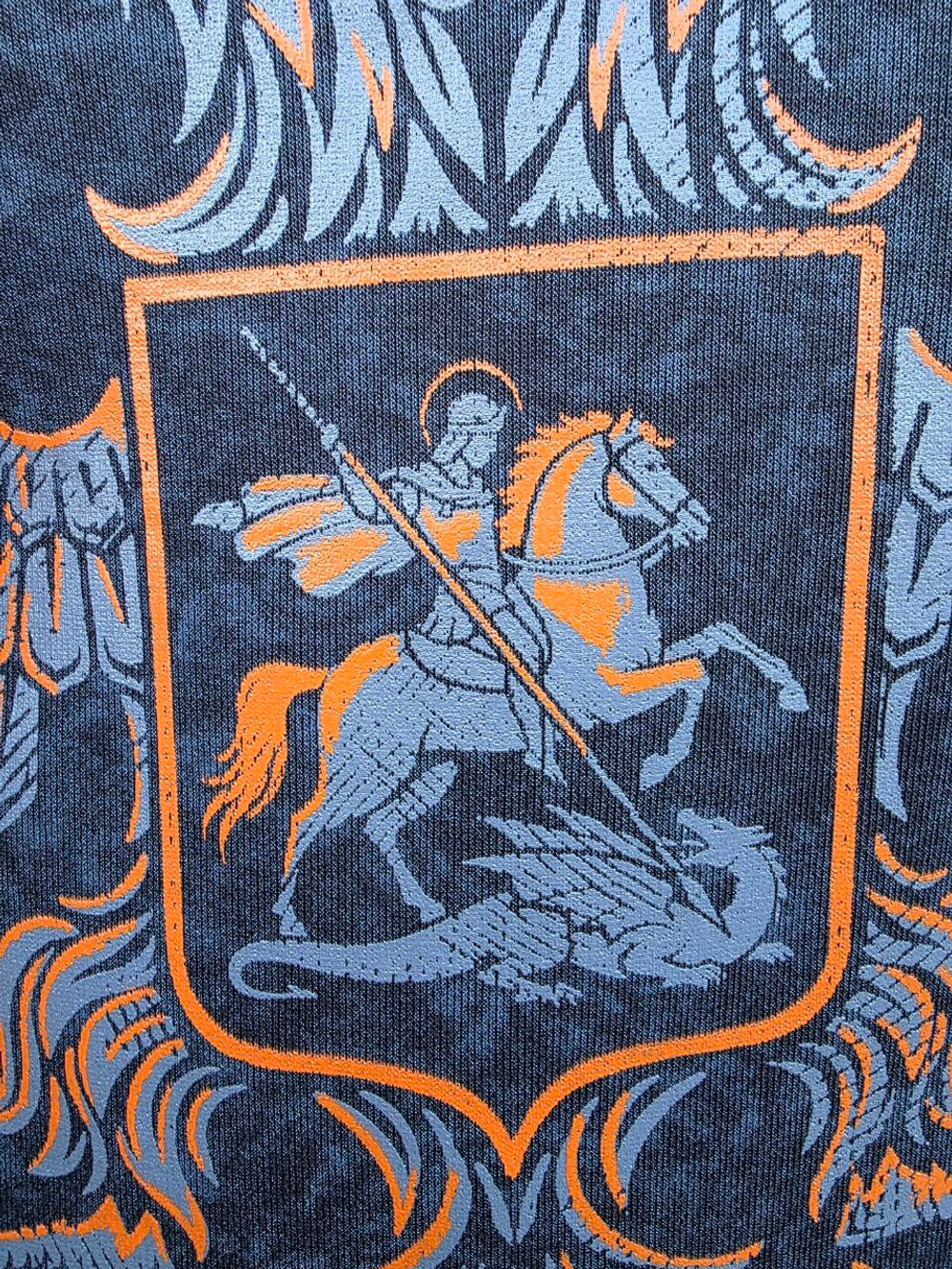 Толстовка демисезонная мужская Legenda Герб черная