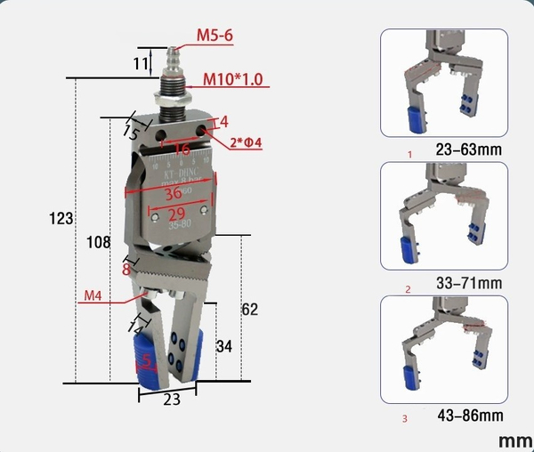 Kt-dhnc-35-80# internal support