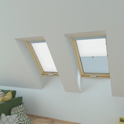 Рулонная штора на крючках FAKRO Белая (001)