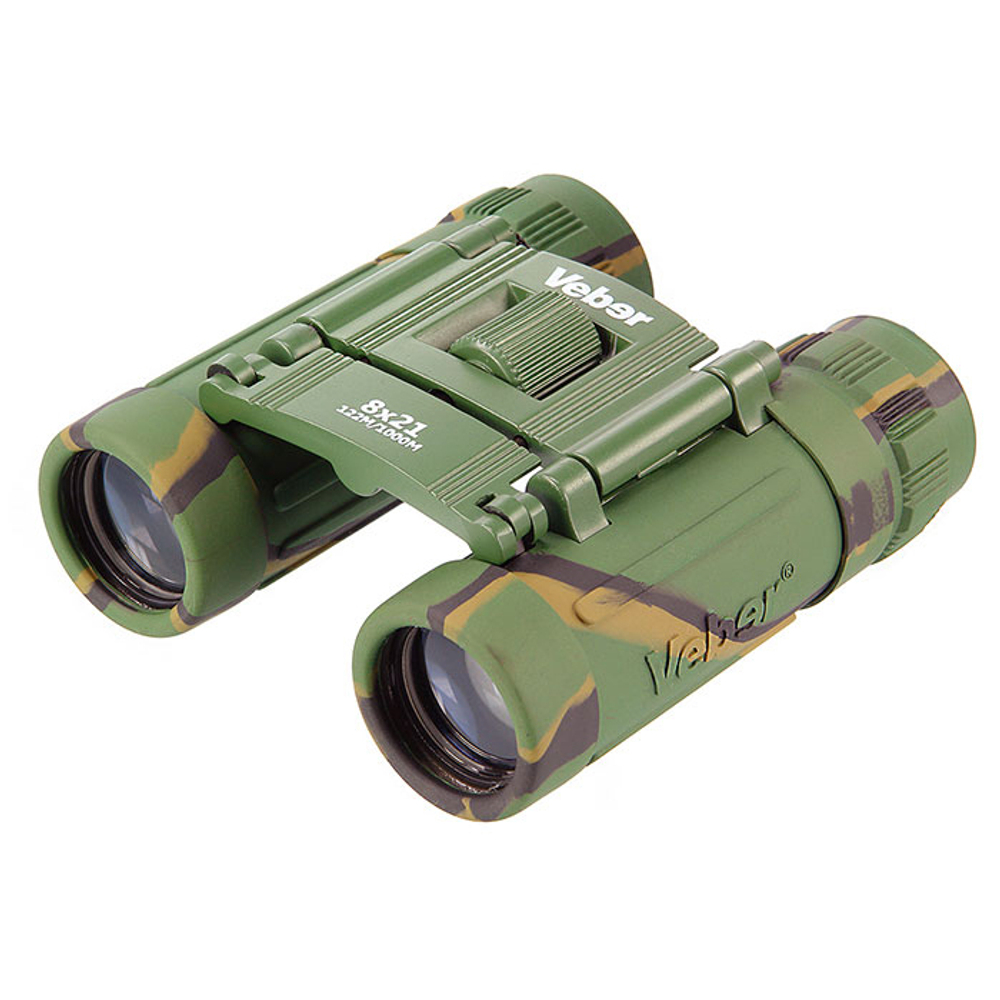 Бинокль Veber Sport БН 8x21, камуфляж