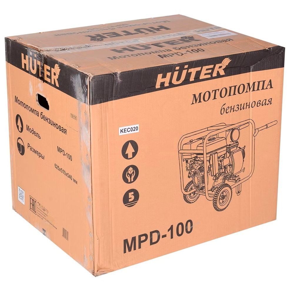 Мотопомпа HUTER MPD-100