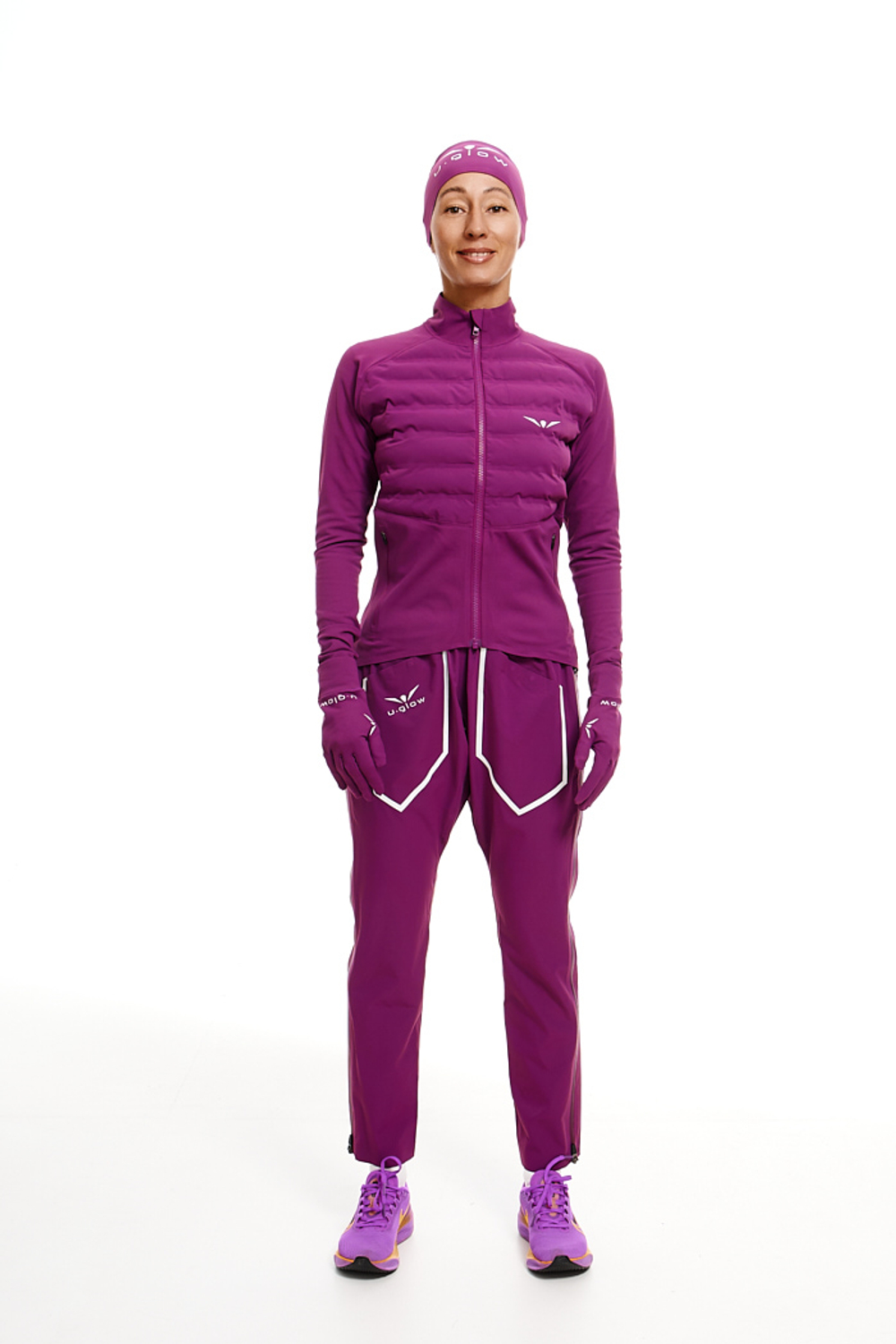 ЛОНГСЛИВ С ПУХОВОЙ ВСТАВКОЙ ЖЕНСКИЙ | AMARANTH