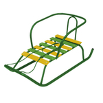 Санки "Ветерок №1" (без ручки), цвет зеленый