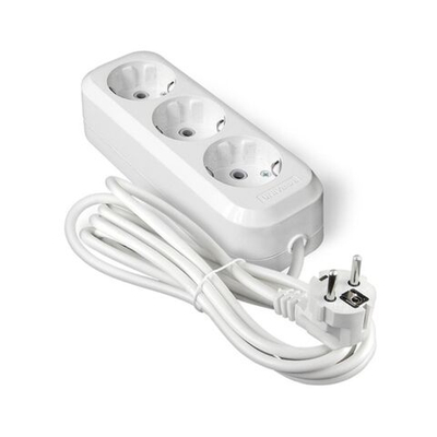 Удлинитель бытовой 3 гн, 5 м, ПВС, 3х0.75 мм2, с/з, UNIVersal, У10, 554-05