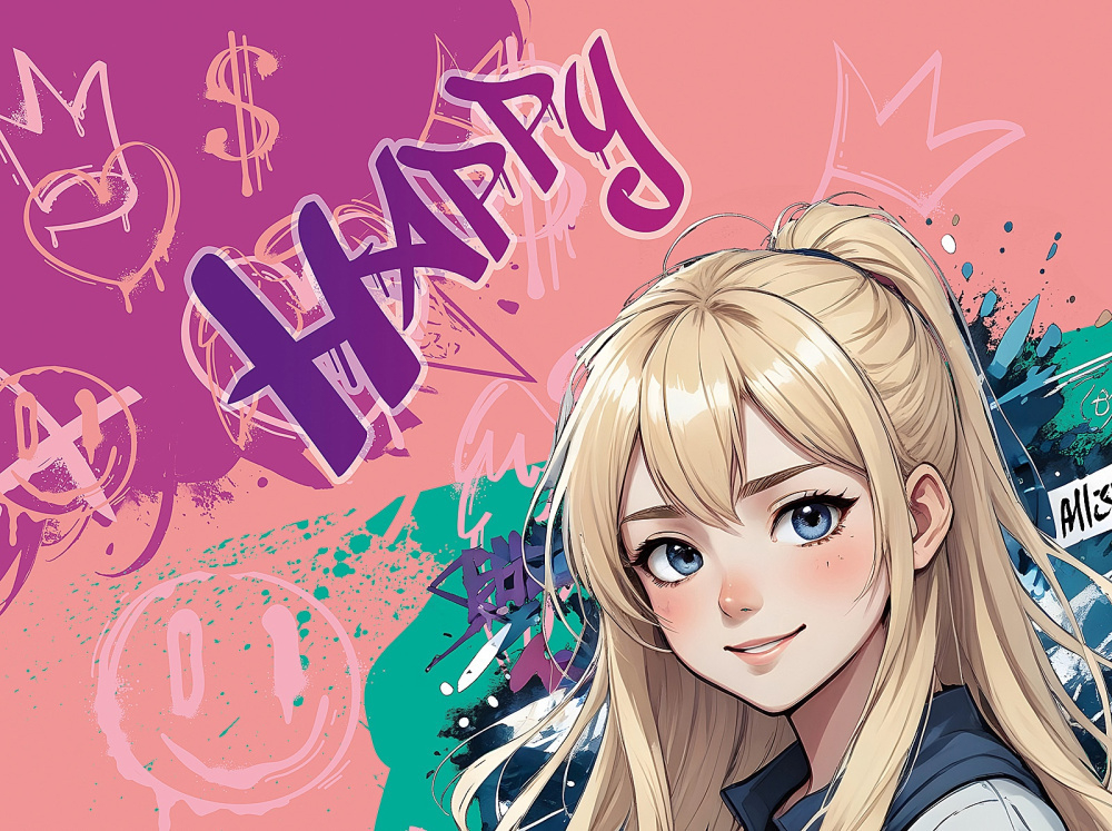 Настольное покрытие для лепки 430/320 "Милая блондинка 2025" (Пчелка)