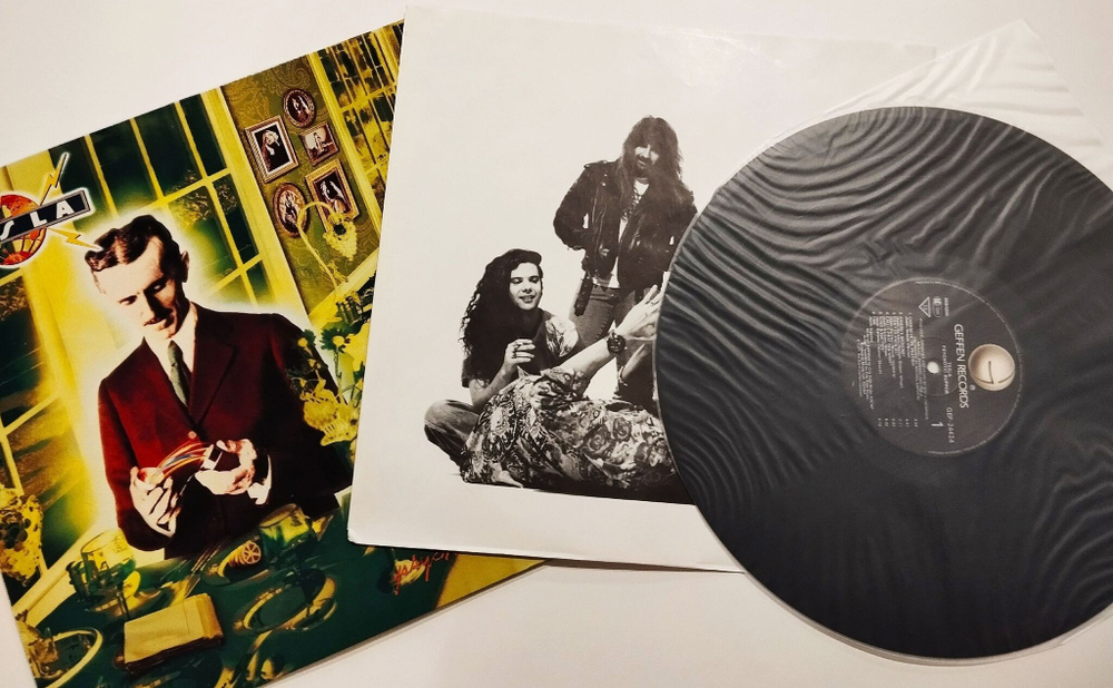Винтажная виниловая пластинка LP Tesla Psychotic Supper (Germany 1991)