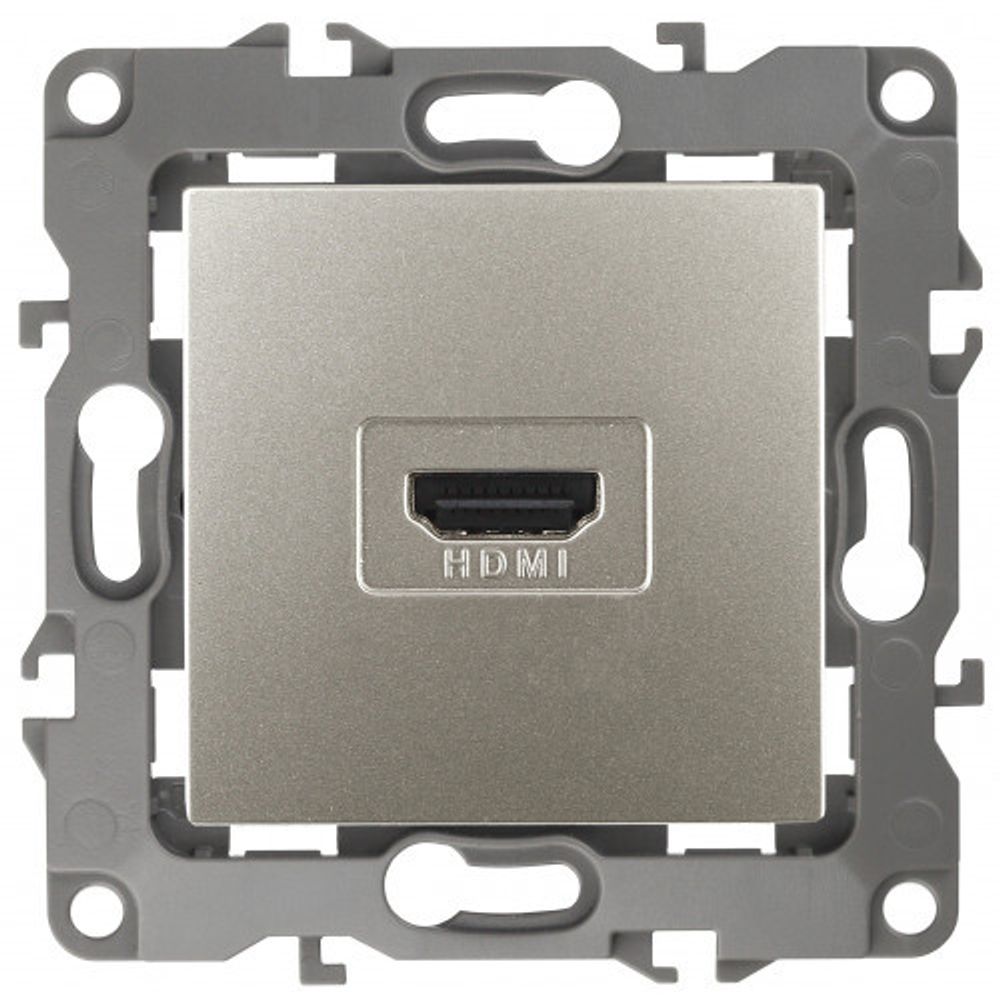 12-3114-15 ЭРА Розетка HDMI, IP20, Эра12, перламутр