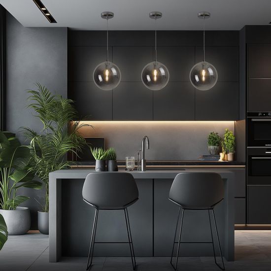 CL102630 Томми Хром+Дымч. Св-к Подвес