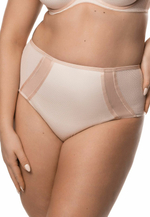 Трусики-слипы Juliana с завышенной линией талии (Размер: XL) (Цвет: кофейный)