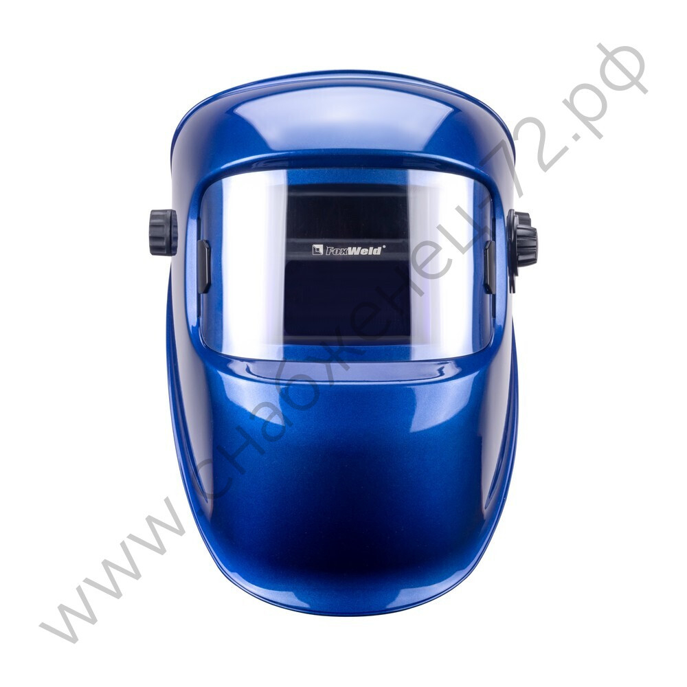 Маска сварщика КОРУНД-5 синяя без коробки (ф-р 2100V, пр-во FoxWeld)