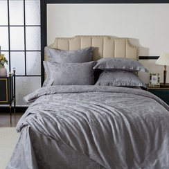 Сатин-жаккард "Стальной" | ш.250 см | 146 г/м² | хлопок-100%