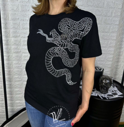 Футболка Philipp Plein Crystal Snake Edition