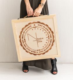 Салют SLT-114 Часы интерьерные «BLACK»