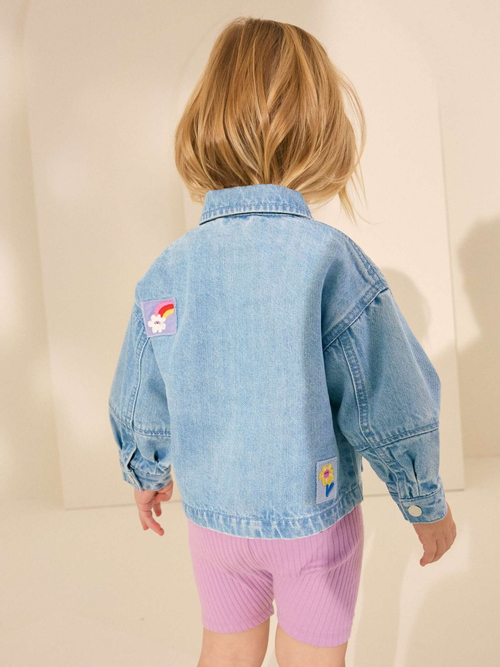 Куртка джинсовая для девочки Next E25-317, Синий