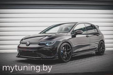 Сплиттеры накладок на пороги для VOLKSWAGEN Golf VIII R (20-...)