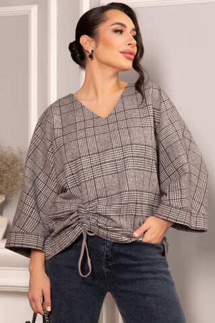 Блуза Ватсон (коричневая) Б14687-12М LT Collection