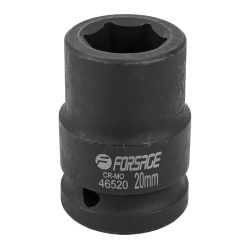 Головка ударная 20мм 3/4''6гр. Forsage F-46520