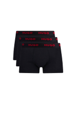 трусики-боксеры 3-pack Hugo Bodywear - черный(50469766)