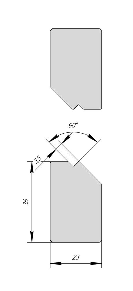 Z-вставки AZI 1135 90° Z3,5