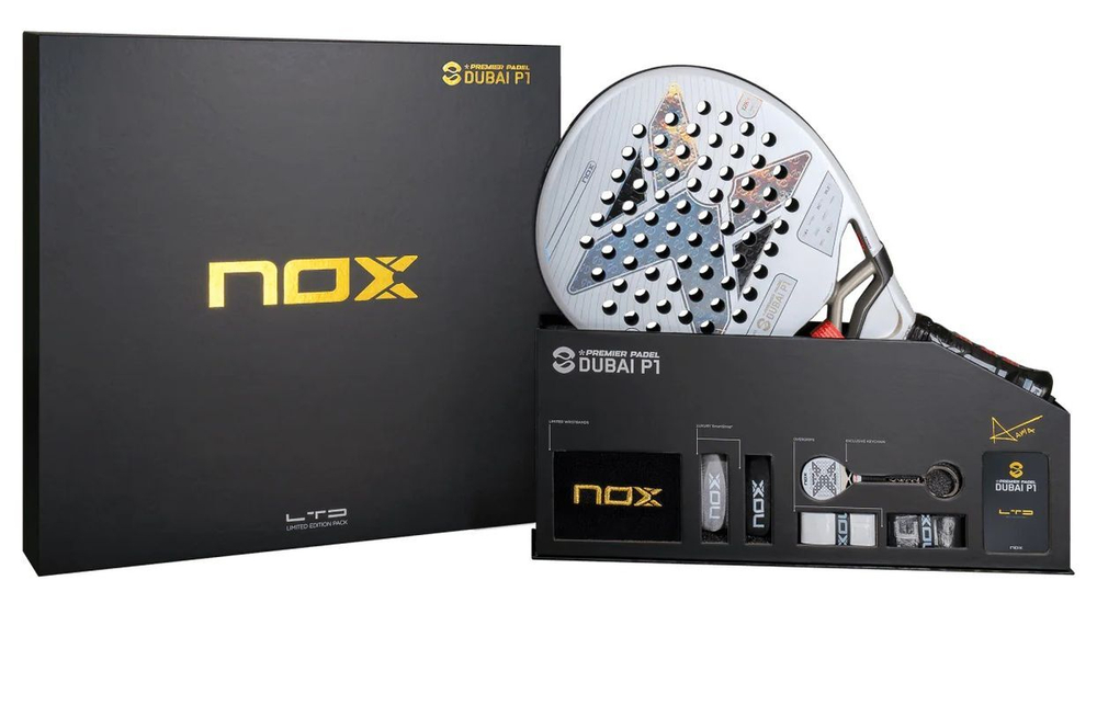 Ракетка для падел тенниса NOX AT10 Genius 12K Dubai Limited Edition 2025