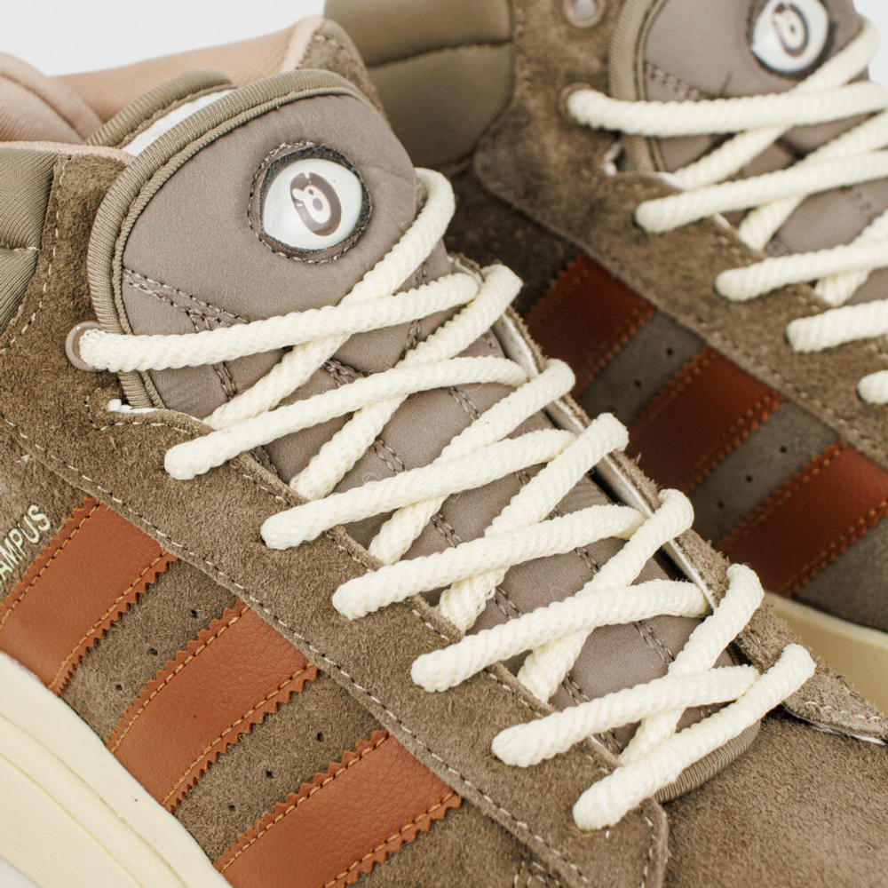 кроссовки Adidas Campus Mid Brown / Cream Winter