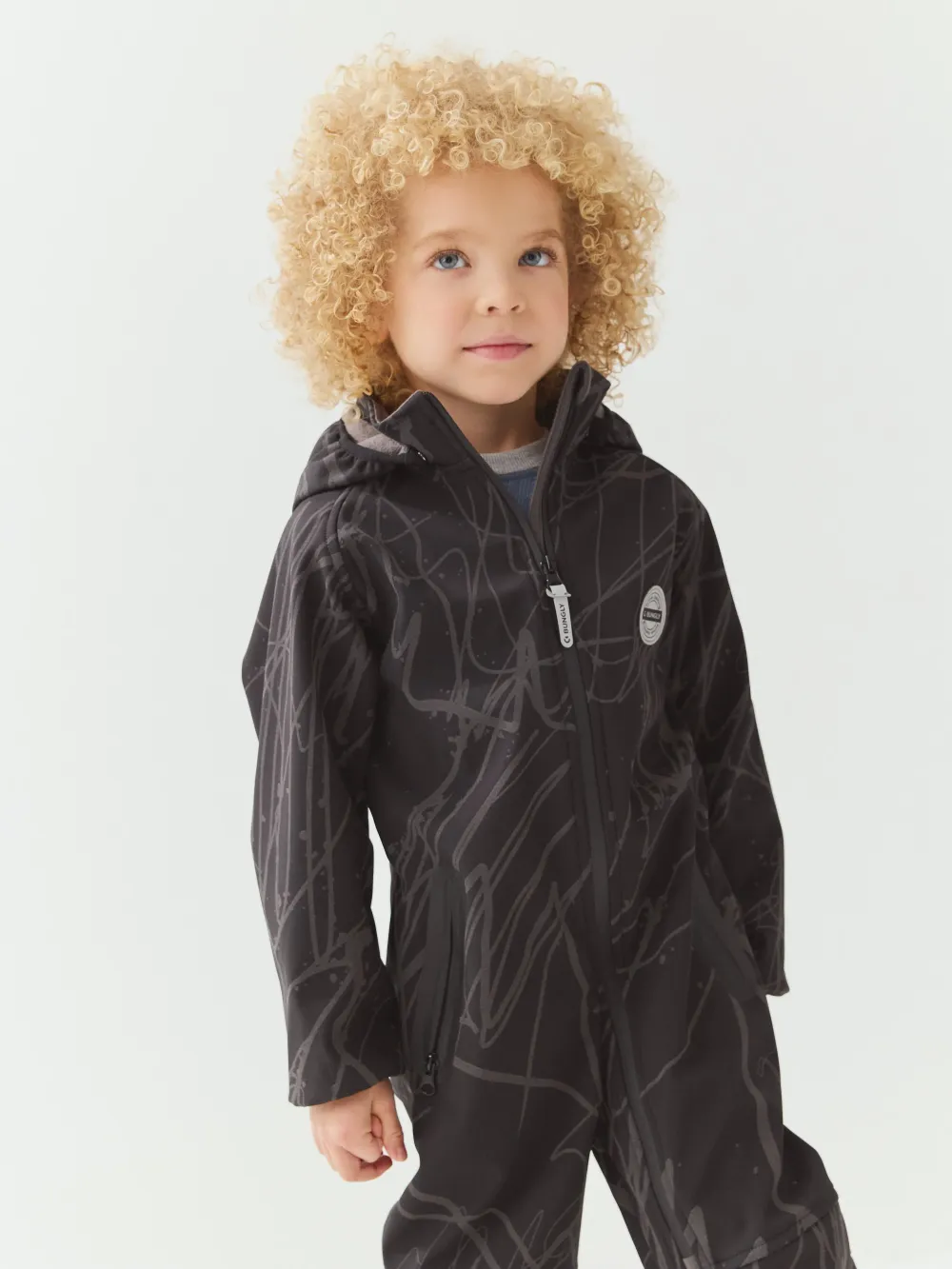 Комбинезон Softshell демисезонный "Уголь"