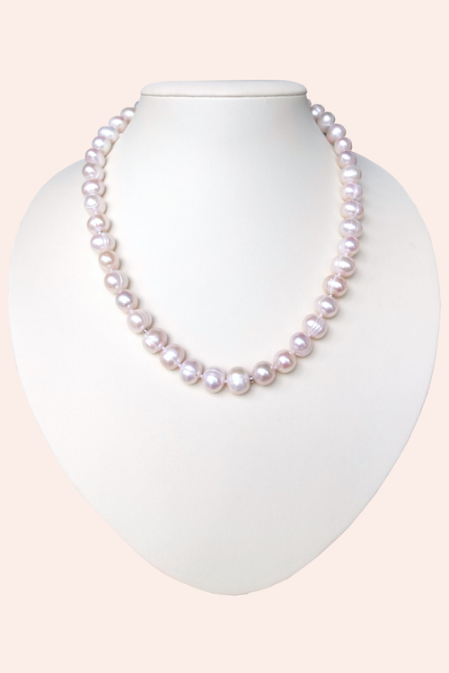 Бусы жемчуг пресноводный 9 мм