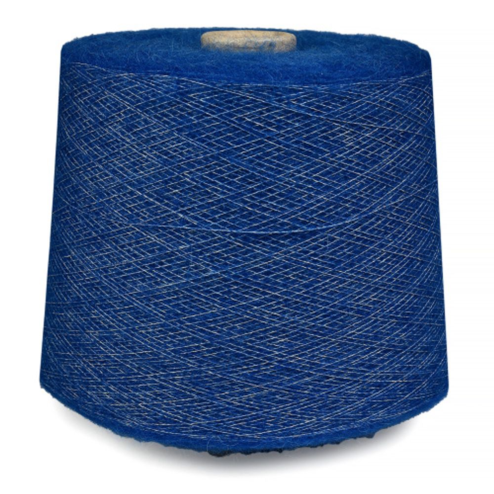 Бобинная пряжа Cotone Kidmohair (Blu)