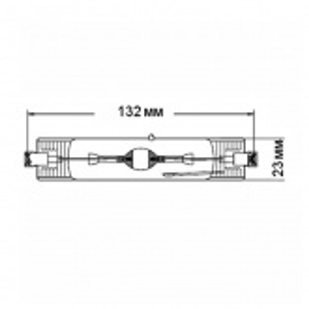Лампа металлогалогенная BLV HIT-DE 150 nw 4200K RX7s-24 (МГЛ) 221504