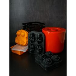 Форма для льда "Роза" 4 ячейки d6 см силикон B'Guys P.L.- Barbossa