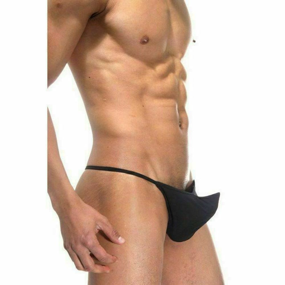 Трусы мужские стринги черные La Blinque LB15008