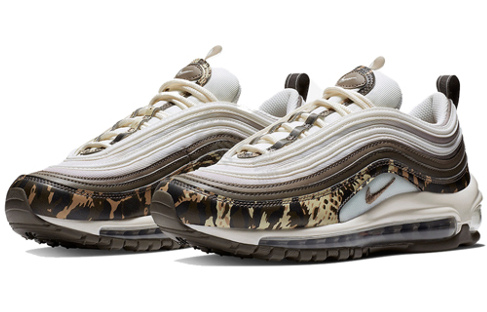 Кроссовки Nike Air Max 97 Camo Ridgerock Mink Brown (W) (Женская размерная сетка)