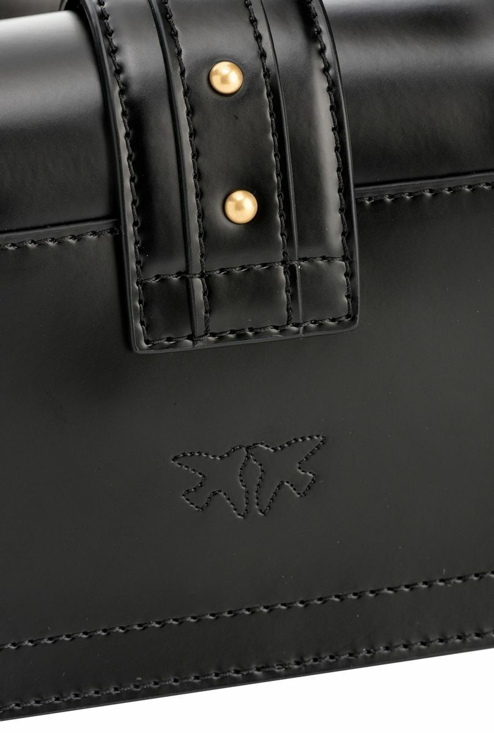 CLASSIC DOUBLE P BAG ICON - black