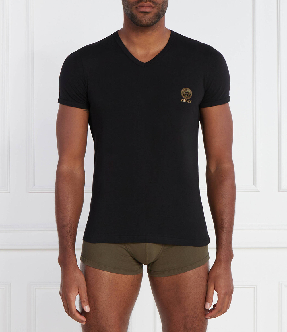 Футболка Versace - черный(AUU01004 1A10011)