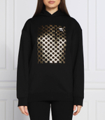 Худи monogram ikonik Karl Lagerfeld - черный(226W1816)