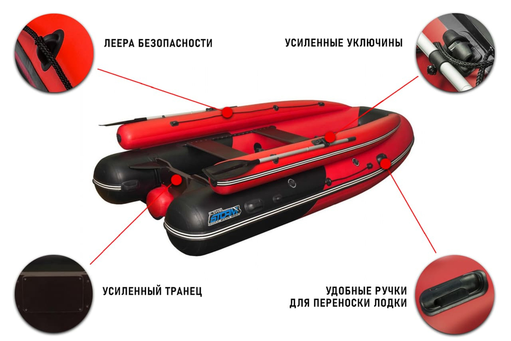 Лодка ПВХ STORMLINE Air Jet Pro Max 380 (2024)