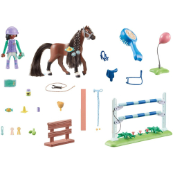 Playmobil - Лошади водопада Зоя и лошадь Блейз с препятствиями 71355 / артикул   71355  / GTIN 4008789713551