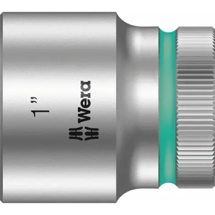 Торцовая головка Zyklop 1" 1/2″ дюймовая WERA 05003631001