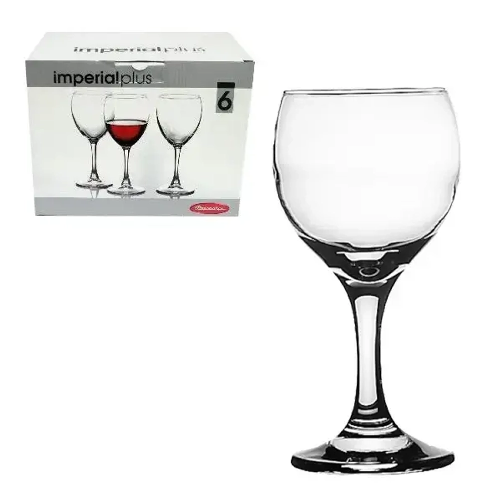 Набор бокалов для вина 6шт 240мл «Империал Плюс» 44799
