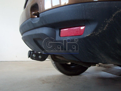Фаркоп оцинкованный Galia D041C для Renault Duster 2010-2015, 2015-2019 2WD/4WD, Nissan Terrano 2014-(паспорт и сертификат в комплекте)(без электрики)