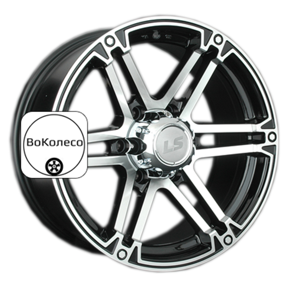 8x17/6x139,7 ET10 D110,5 473 BKF (конус, Колпак+лого) LS
