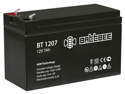 Аккумулятор для ИБП Battbee BT 1207 (12V/7Ah)