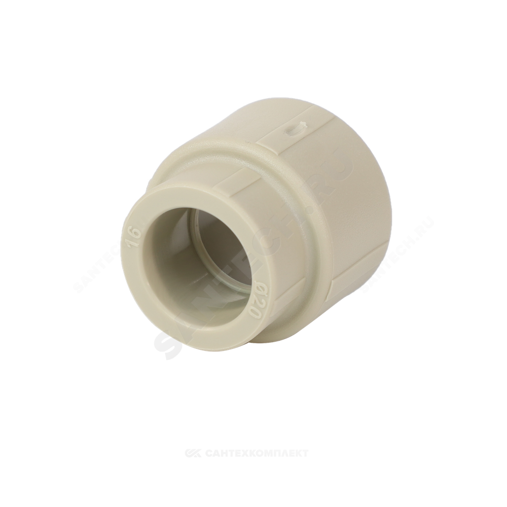 Муфта PP-R переходная серая Дн 32х25 внутренняя пайка VALFEX 10013225Г