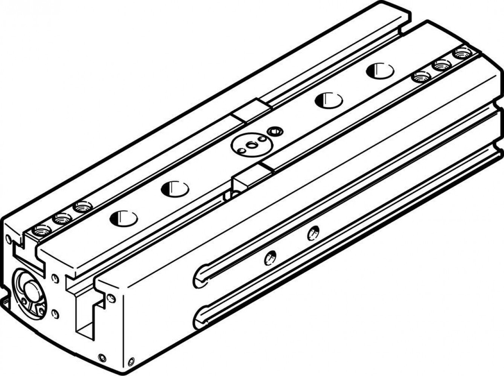 Захват параллельный с большим ходом Festo HGPL-14-60-A-B