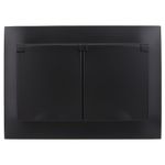 SKANDY Розетка 2-местная и крышкой 16А в сборе IP44 SK-R12Bl черный IEK